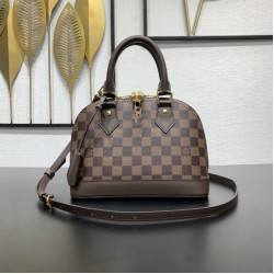 Replica qualità specchio Borse  a mano Louis Vuitton N40606 Alma BB Marrone