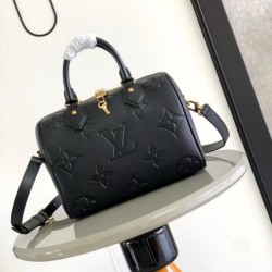 Replica qualità specchio Borse Louis Vuitton M59273 M58947 M58951 Speedy Bandoulière 25 Nero
