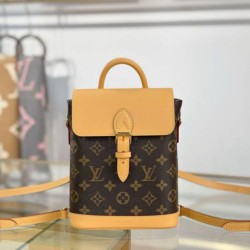 Replica qualità specchio Zaino Louis Vuitton M14651 SoHo Mini Donna marrone