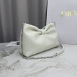 Borse Replica a tracolla Dior Bow piccola/media con finitura oro Beige Borse Replica a tracolla Dior Bow piccola/media con finitura oro Beige