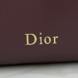 Borsa a tracolla Dior Bow piccola/media con finitura oro Caffè Borsa a tracolla Dior Bow piccola/media con finitura oro Caffè