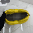 Borse Replica a tracolla Dior Bow piccola/media con finitura oro Giallo Borse Replica a tracolla Dior Bow piccola/media con finitura oro Giallo