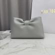 Borsa a tracolla Dior Bow piccola/media con finitura oro Grigio Borsa a tracolla Dior Bow piccola/media con finitura oro Grigio
