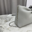 Borsa a tracolla Dior Bow piccola/media con finitura oro Grigio Borsa a tracolla Dior Bow piccola/media con finitura oro Grigio