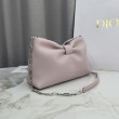 Borsa a tracolla Dior Bow piccola/media con finitura oro Rosa Borsa a tracolla Dior Bow piccola/media con finitura oro Rosa