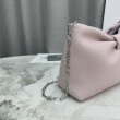 Borsa a tracolla Dior Bow piccola/media con finitura oro Rosa Borsa a tracolla Dior Bow piccola/media con finitura oro Rosa