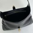 Borse Firmate Replica a tracolla media Gucci Jackie 1961 863136 Nero