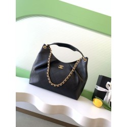 Borsa Chanel 26C Dumpling Hobo AS5978 nera