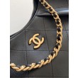 Borsa Chanel 26C Dumpling Hobo AS5978 nera