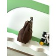 Borsa Chanel 26C Dumpling Hobo AS5978 scamosciata Caffè