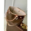 Borsa LV M28407 Neverfull Inside Out MM marrone