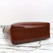 Borsa tote grande Gucci Giglio 853971 Borgogna