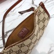 Borsa tote grande Gucci Giglio 853971 Borgogna