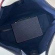 Borsa tote Gucci Giglio grande scamosciata GG 853971 Blu