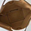 Borsa tote Gucci Giglio grande scamosciata GG 853971 marrone