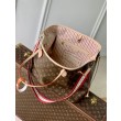 Borsa tote LV M15124 Neverfull Inside Out GM marrone
