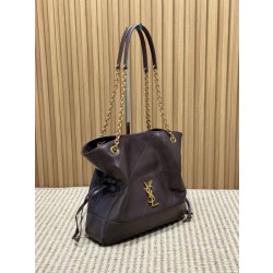 Borsa Replica 1:1 tote piccola/grande YSL Saint Laurent Jamie Shopping caffè