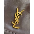 Borsa Replica 1:1 tote piccola/grande YSL Saint Laurent Jamie Shopping caffè