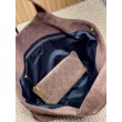 Borse Imitazioni tote YSL Saint Laurent Icare scamosciata marrone