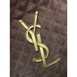Borse Imitazioni tote YSL Saint Laurent Icare scamosciata marrone