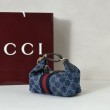 Borse Gucci Mini Vanity  861775 Blu