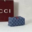 Borse Gucci Mini Vanity  861775 Blu