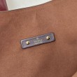 Gucci 837466 Bora Pari all'originale replica a tracolla maxi Softbit Marrone scamosciato