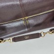 Gucci 864485 Brera borsa a tracolla grande da uomo Caffè