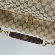 Gucci 864485 Brera borsa a tracolla grande da uomo Marrone