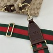 Gucci 864485 Brera borsa a tracolla grande da uomo Marrone