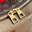 LV M14236 Borsa a catena OnTheGo East West Marrone