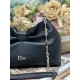 Replica Borsa Dior Bow con fiocco nero e metallo finitura oro Imitazioni Replica qualità specchio Borsa Dior Bow con fiocco nero e metallo finitura oro