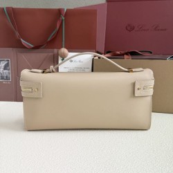 Replica Borsa Loro Piana Extra Clutch L29 Albicocca Imitazioni Replica qualità specchio Borsa Loro Piana Extra Clutch L29 Albicocca