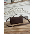 Borsa a tracolla con manico superiore Loro Piana Extra Bag 23 Marrone scuro Borsa a tracolla con manico superiore Loro Piana Extra Bag 23 Marrone scuro