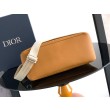 Borse Imitazioni a tracolla Dior Privé Messenger Uomo con patta Giallo 