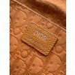 Borse Imitazioni a tracolla Dior Privé Messenger Uomo con patta Giallo 