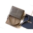 Borse Firmate Replica a tracolla Dior Privé Messenger Uomo con patta Grigia 