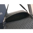 Borsa a tracolla Dior Privé Messenger Uomo con patta nera