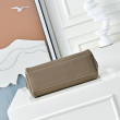 Borsa a tracolla Hermes Kelly Messenger grigia