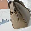 Borsa a tracolla Hermes Kelly Messenger grigia