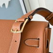 Borsa a tracolla Hermes Kelly Messenger marrone