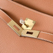 Borsa a tracolla Hermes Kelly Messenger marrone