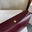 Borsa Celine Trio Flap morbida pelle di agnello bordeaux