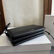 Borsa Replica 1:1 Celine Trio Flap morbida pelle di agnello nera