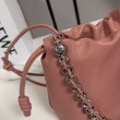 Borsa Loewe Flamenco media Rosa