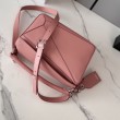 Borsa Loewe Mini Featherlight Puzzle Cipria