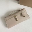 Borsa Loro Piana Extra Clutch L29 Albicocca