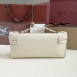 Borsa Replica 1:1 Loro Piana Extra Clutch L29 Bianco