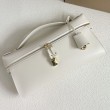 Borsa Replica 1:1 Loro Piana Extra Clutch L29 Bianco