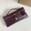 Borsa Loro Piana Extra Clutch L29 Borgogna